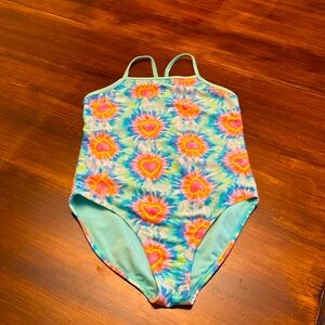 Girls one piece swimsuit